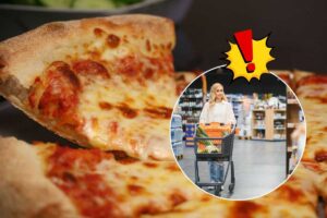 Donna fa spesa al supermercato