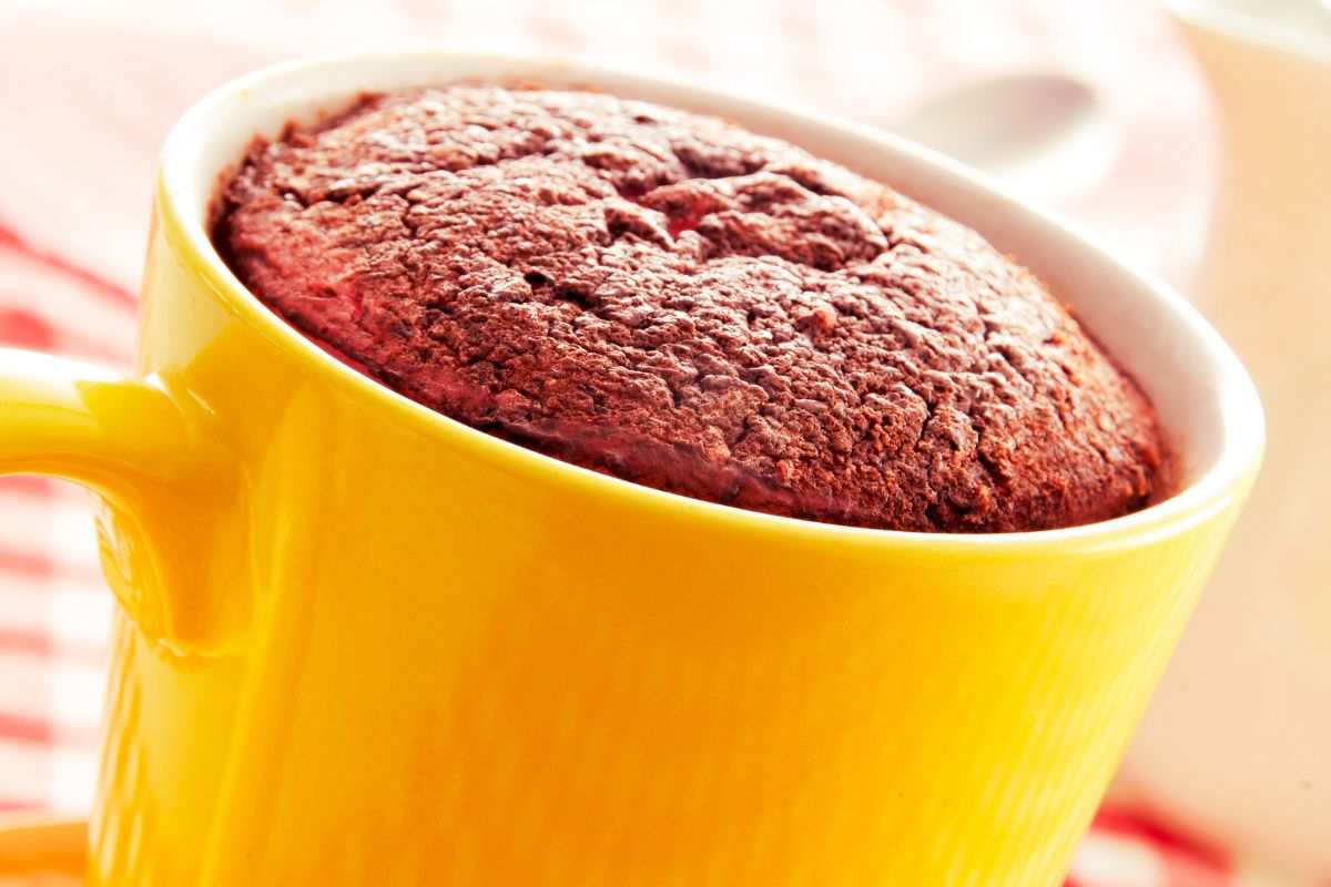 mug cake tradizionale