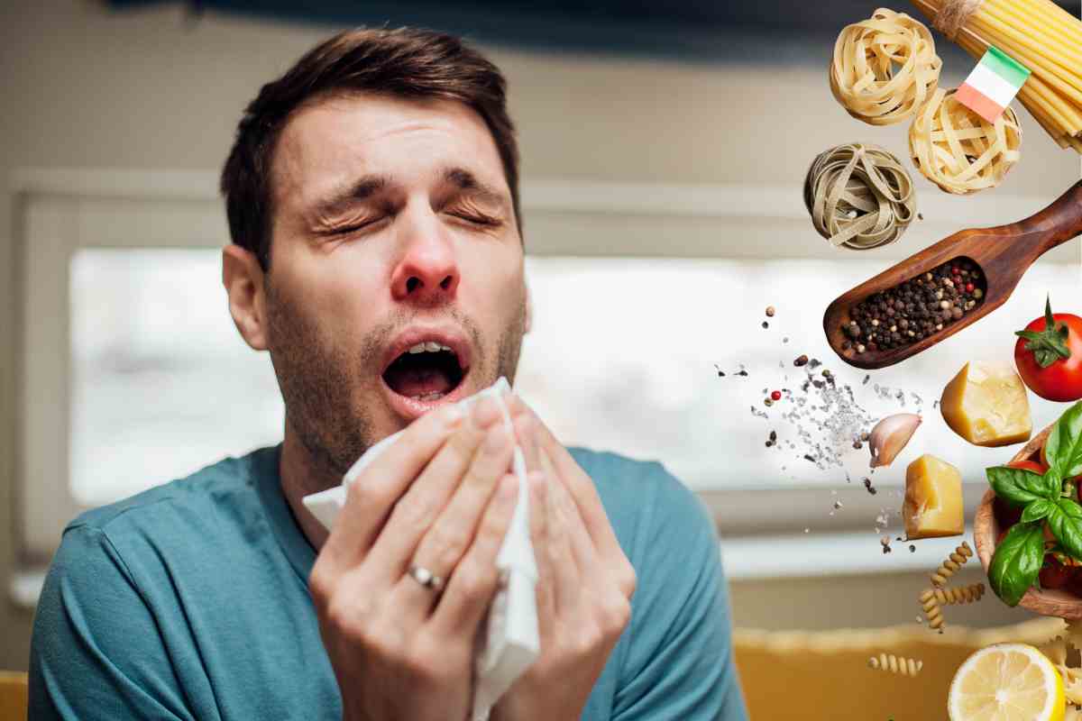 starnutire e cibi sani